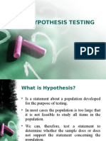 Spss Hypotheses