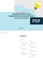 Guia Completo Do Planejamento de Marketing de Contedo Da Rock Content PDF