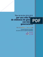 Plan de Acción Violencia Domestica