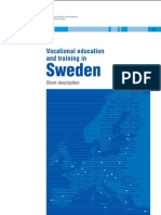 Vocational Education and Training in Sweden