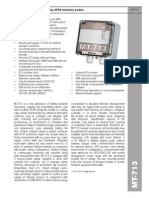 MT 713 Battery Powered Energy Saving GPRS Telemetry Module