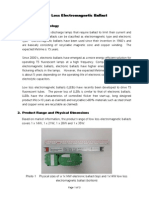 Low Loss Electromagnetic Ballast