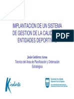 Proyecto Calidad Kirolarte