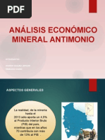 Memoria Anual de La Mineria Boliviana