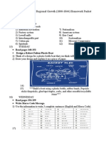 Us History Chapter 11 HW Packet