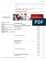 Account Maintenance and Transaction Fees L BPI