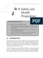 Topic 2 Safety and Health Programme1 PDF