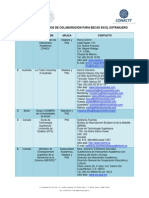 Listado de Convenios de Colaboracion-2012 PDF