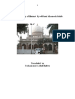 The Biography of Hadrat Shah Khamosh Sahib Hyderabad