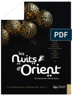 Programme Nuits D'orient 2015