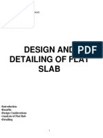 Design and Detailing of Flat Slab.