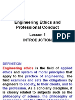 Engineering Ethics and Professional Conduct: Lesson 1