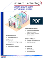 Brine Treatment Technology: For Batch Brine Chillers or Continuous Systems