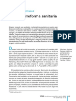 La Contrarreforma Sanitaria M Sanchez Bayle