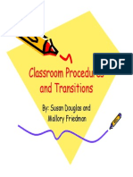 Classroom Transitions Susan Douglas