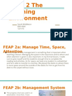 Feap 2 The Learning Environment