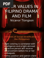 Four Values in Filipino Drama and Film