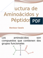 Estructura de Aminoácidos y Péptidos