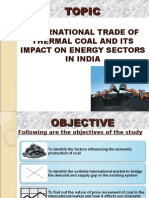 Dissertation - International Trade of Coal