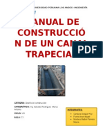 Manual de Construcción de Un Canal 