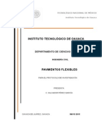 Protocolo de Investigacion Pavimentos Flexibles