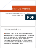 Exposicion Ciclo Brayton Rankine