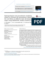 Hydrogeological and Groundwater Modeling