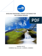 Baseline Renewable Energy Database ENG