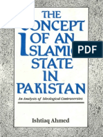 Concept of An Islamic State in Pakistan