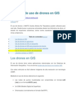 Ejemplos de Uso de Drones en GIS