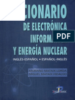 Diccionario de Electrónica, Informática y Energía Nuclear