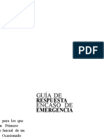 Guía de Respuestas en Caso de Emergencia MYRP