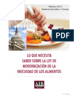 Lo Que Necesitas Saber Del FSMA - AIB