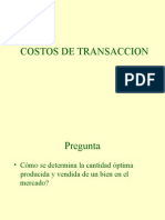 Costos de Transaccion