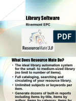 New Library Software CE Presentation