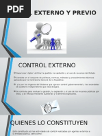 Control Externo y Previo