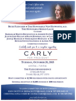 Reception For Carly Fiorina