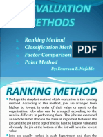 Job Evaluation Methods