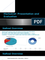 Markstrat - Presentation and Evaluation - Group 6 - Section A