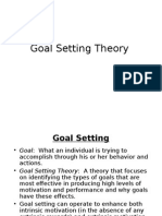 Goal Setting Theory