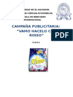 Campaña Publicitaria Rinso