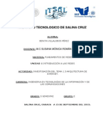 Investigacion Tema 1.3 Arquitectura de Internet Benita