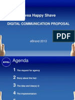 Nivea Happy Shave: Digital Communication Proposal