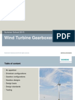 Wind Turbine Gearboxes - 2015