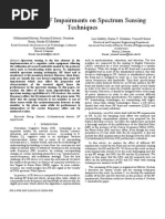 RF SENSING Impairments