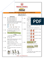 NSTSE Class 1 Solutions