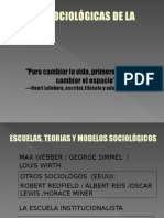 Modelos Sociologicos II y III CLASE