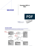 Exemples MCD-MLD Merise