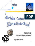  Curso de Medición de Hidrocarburos ERICSON M&M Septiembre 2011