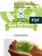 Green Supply Chain Management 